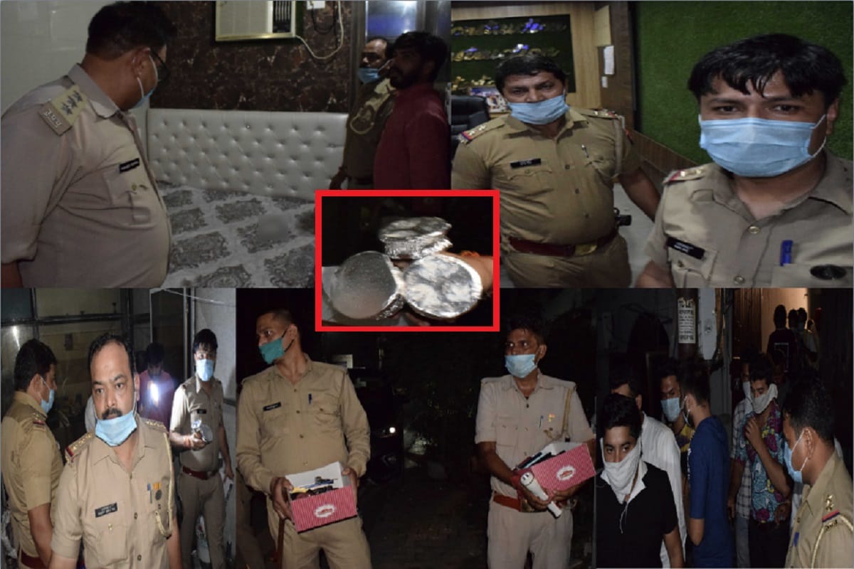 Hookah bars have been busted in Meerut and 54 people have been arrested