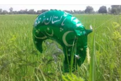 Pakistani balloon found in Domana