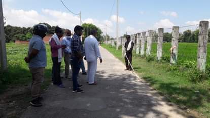 जमीन का सीमांकन करने के बाद सुन्नी वक्फ बोर्ड को मालिकानी हक दे दिया गया।