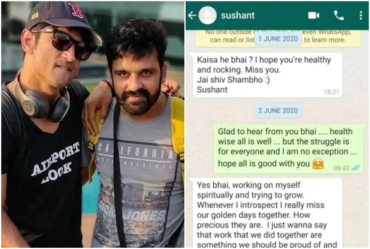 Pavitra Rishta Director Kushal Zaveri Share Last Whatsapp Chat With Sushant Singh Rajput