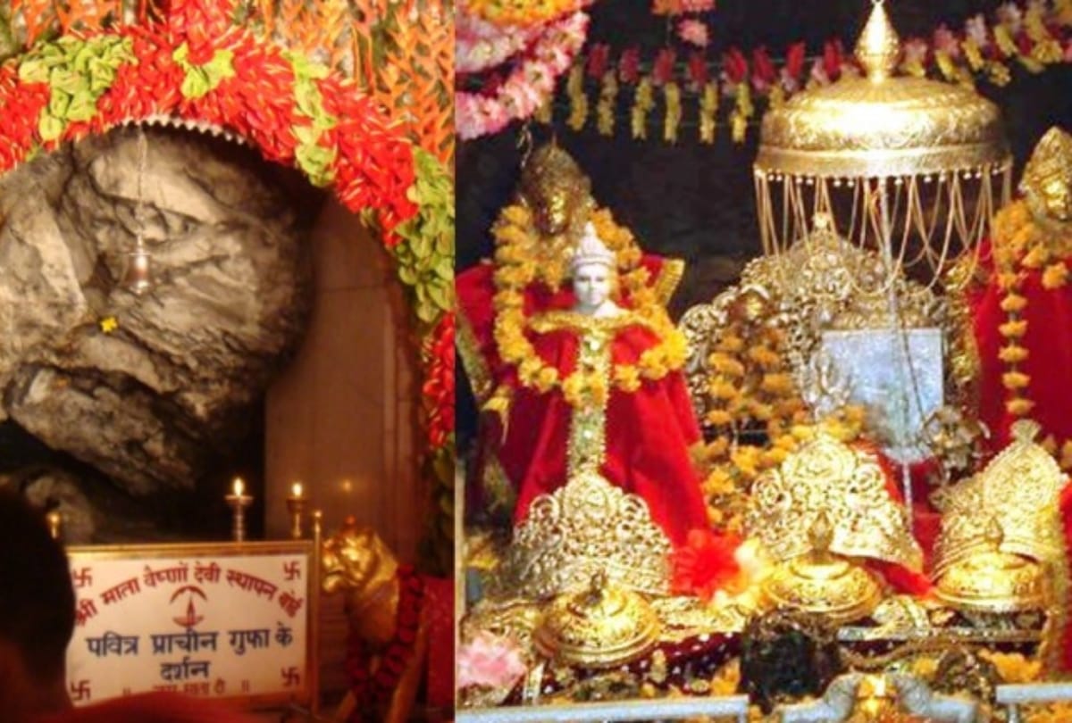 Jammu-Kashmir: Devotees visit Vaishno Devi temple, Mata's darbar decorated with foreign flowers