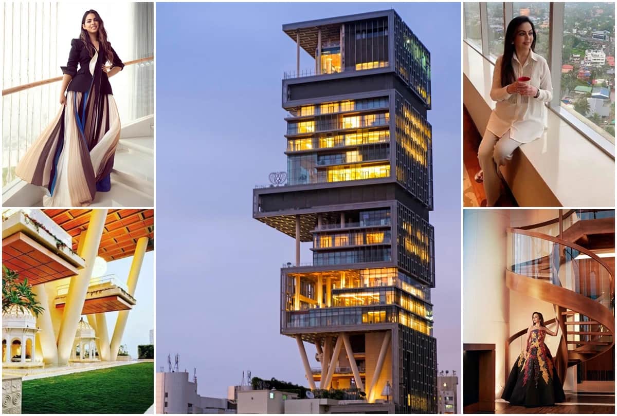 Antilia House Mukesh Ambani Mumbai Ambani Mumbai residence Antilia looks like from inside See stunning pictures