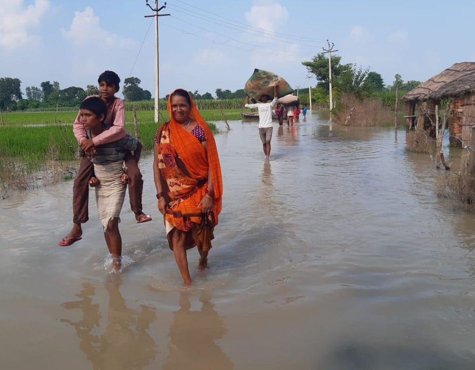 45 villages hit by floods, 20 marunds