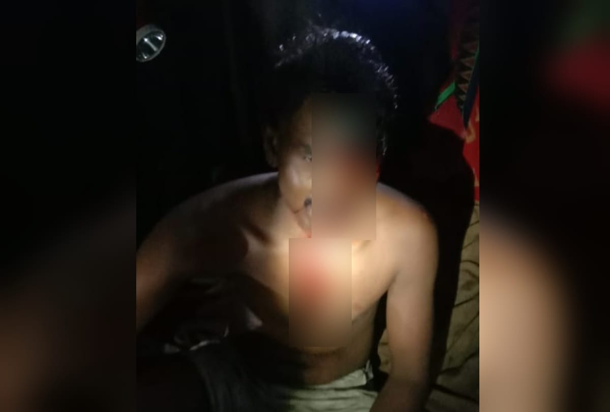Leopard attack on farmer in field at Bahraich of Uttar Pradesh