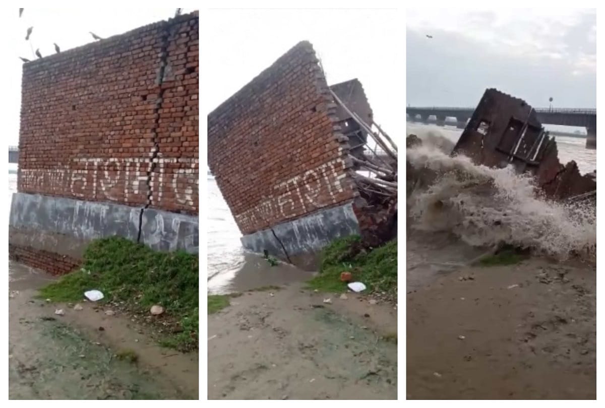 Bulandshahr house drown in ganga video goes viral
