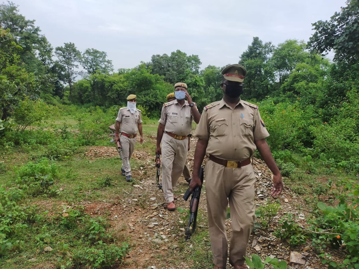 Police gets information about intensive combing naxal activities in the forests