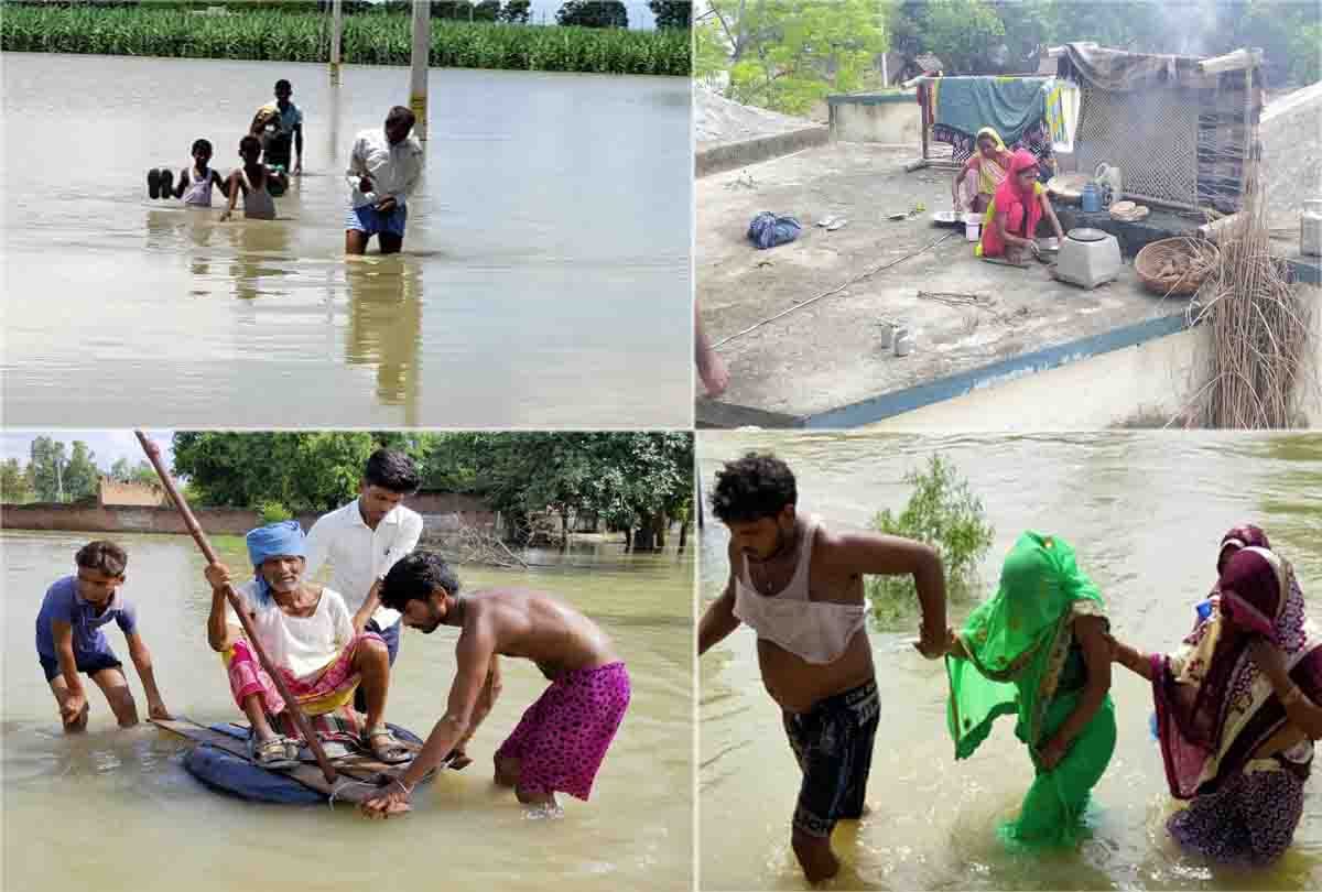Rivers continue to increase, 83 villages in flood in farrukhabad