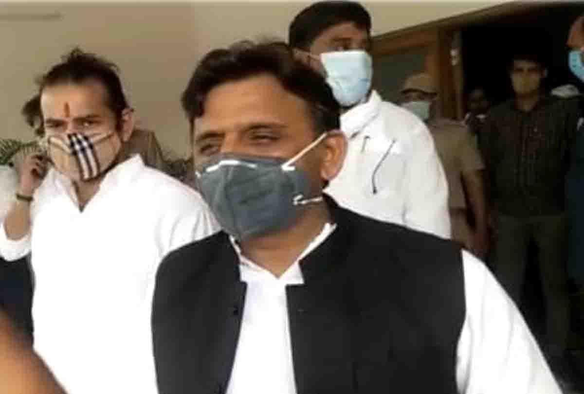 Akhilesh Yadav gave a big statement against BJP in etawah