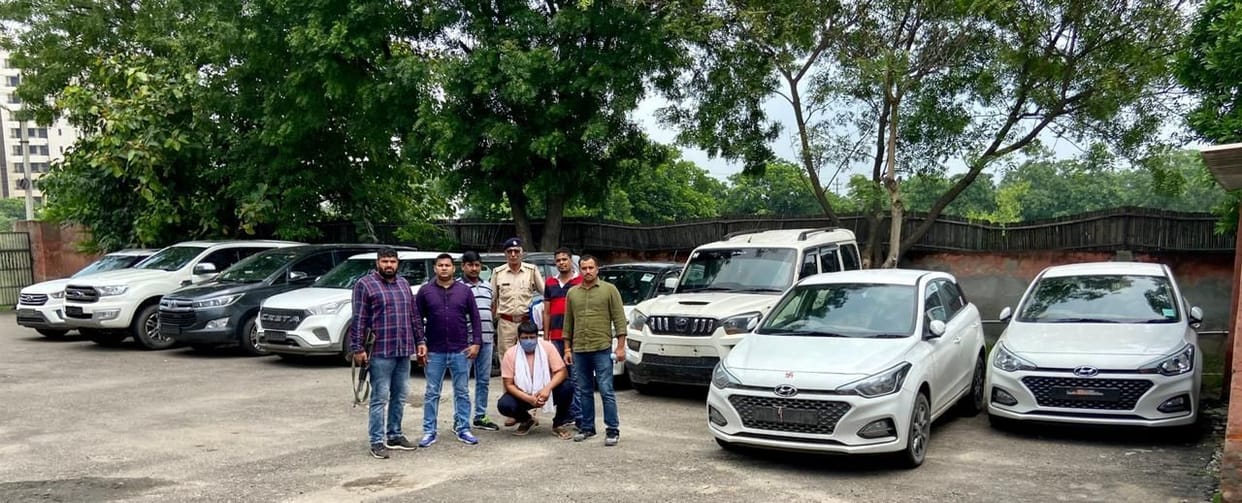 Nine vehicles recovered from the gang leader of the stolen, robbery gang, sent to jail