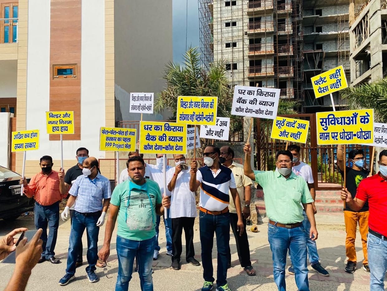 Performance of allottees against Municipal Corporation