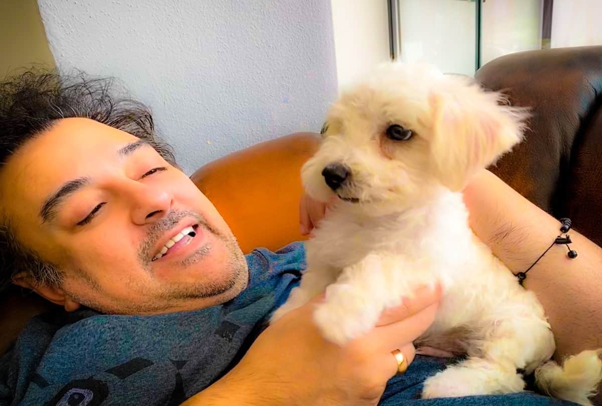 Adnan Sami Introduced New Family Member EL CHAPO His Pet Dog