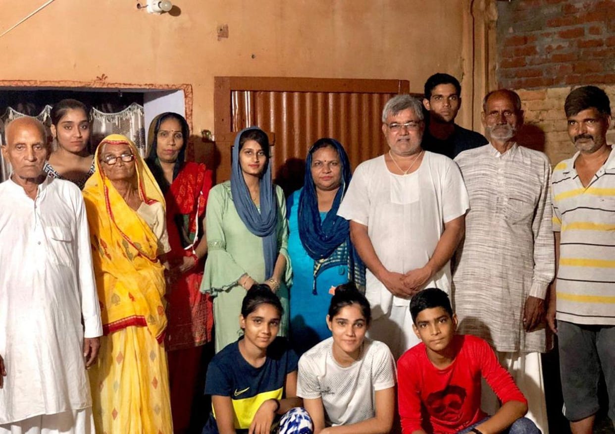 Wrestling player Divya Kakran from Muzaffarnagar District gets arjun award
