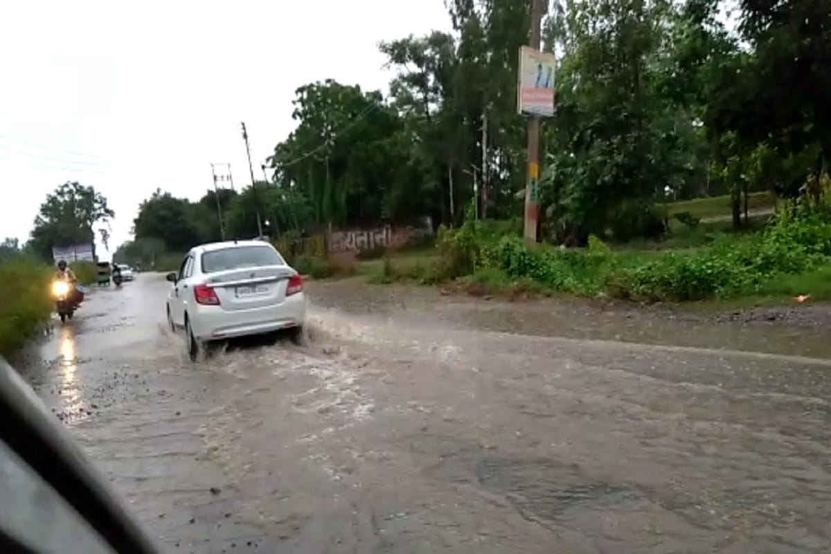 Weather Update: Fast rain is continue at last night in Bijnor city of Uttar Pradesh
