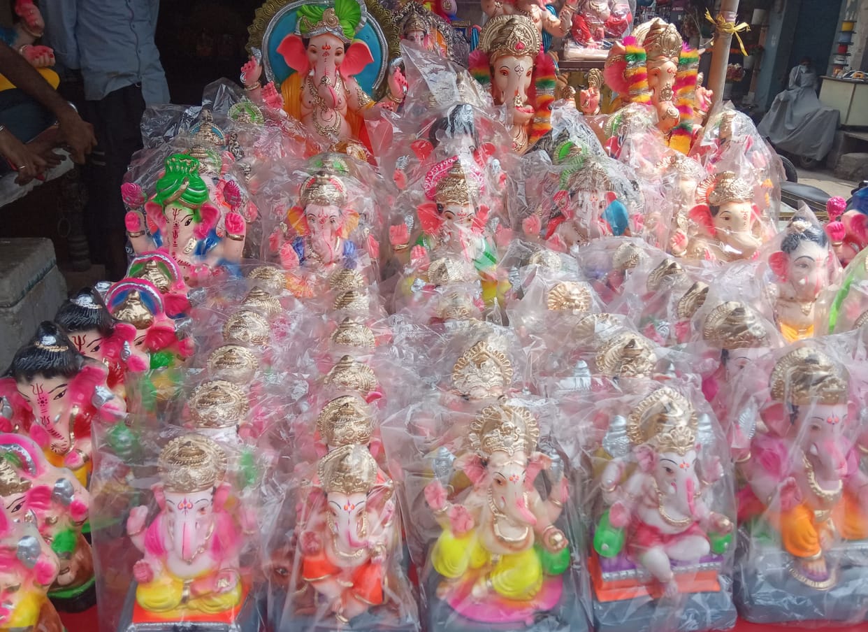 Corona killed on Ganpati festival