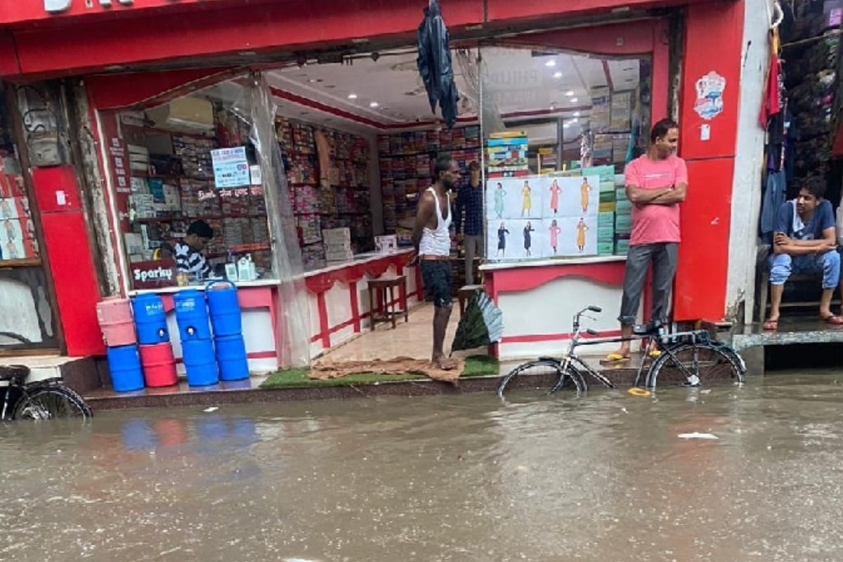 rain in Baghpat for several hours continuously, Life disturbed