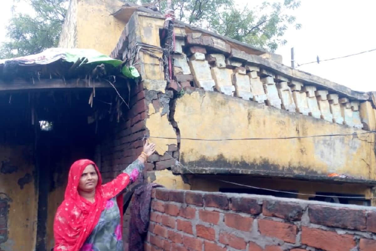 rain in Baghpat for several hours continuously, Life disturbed