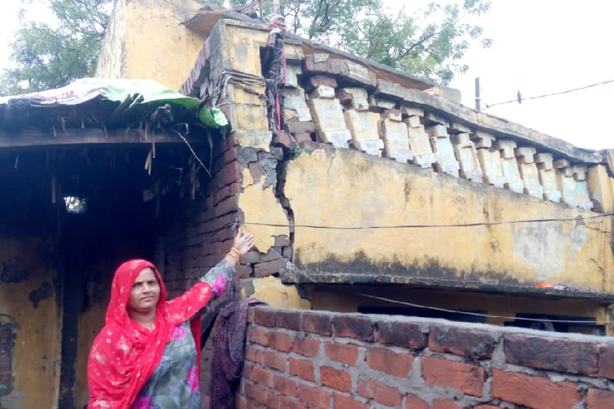 rain in Baghpat for several hours continuously, Life disturbed