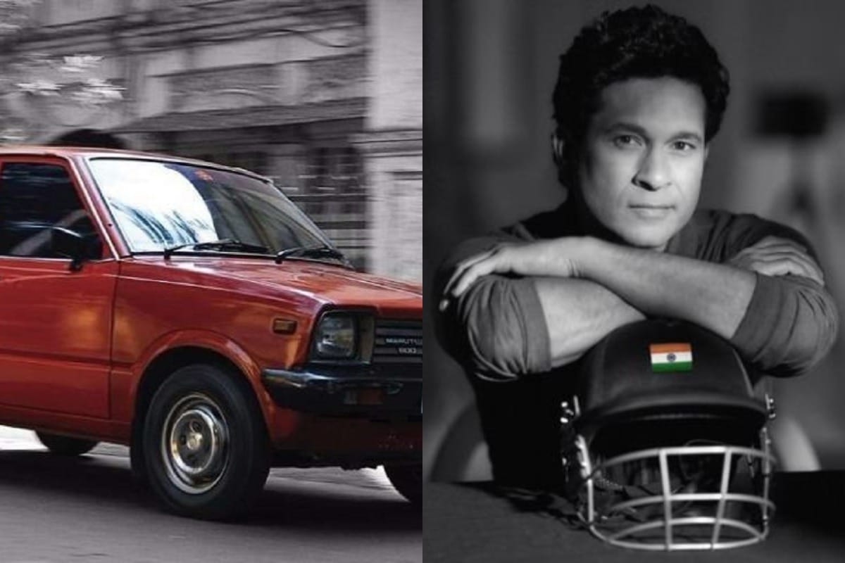 Sachin Tendulkar remembers his first car the Maruti 800 requests the buyer to return