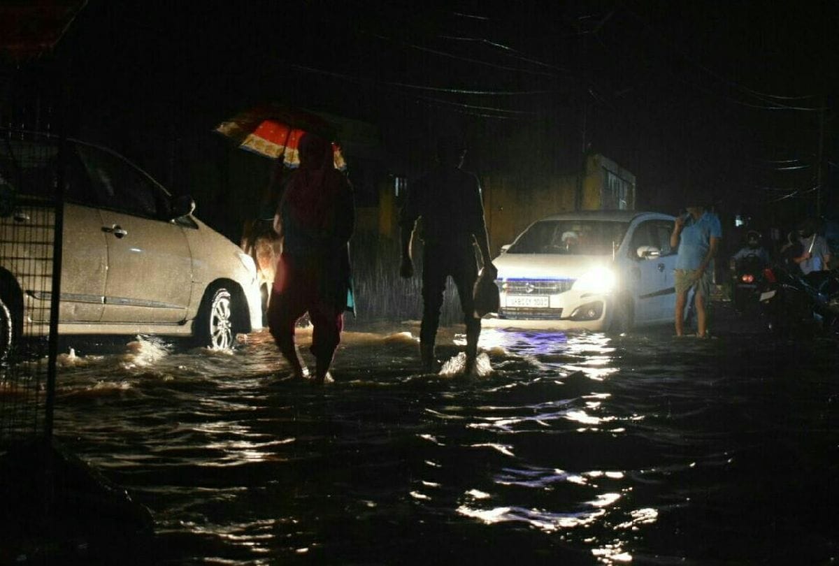 agra weather today update rain in agra