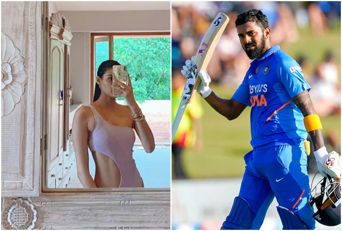 kl Rahul Commented On Athiya Shetty Swimsuit Beautiful Picture