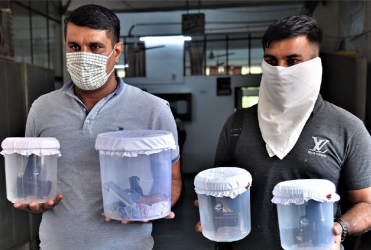 Three miscreants arrested in Panchkula, six pistols and 10 cartridges recovered