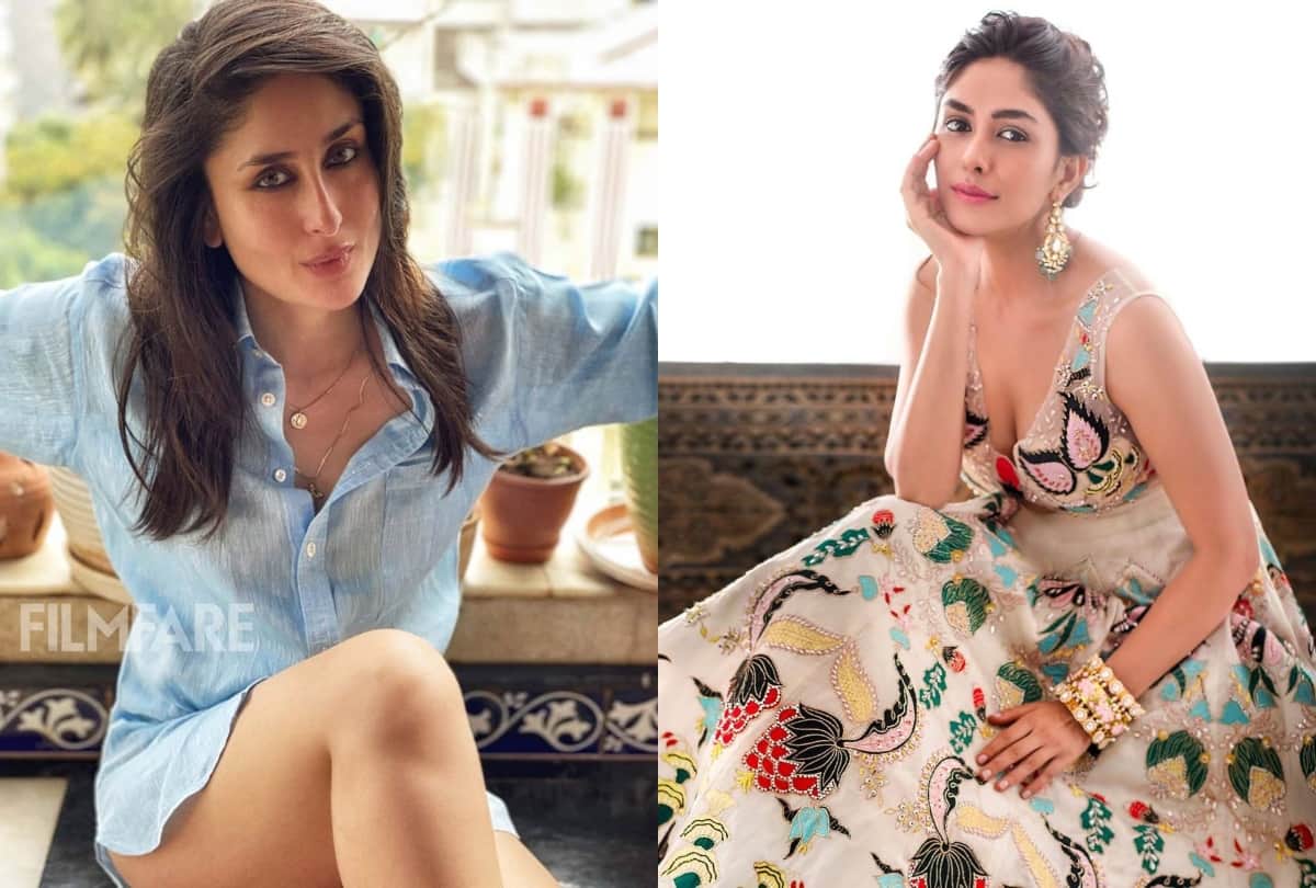 kareena kapoor look for manish malhotra copied by tv actress mrunal thakur