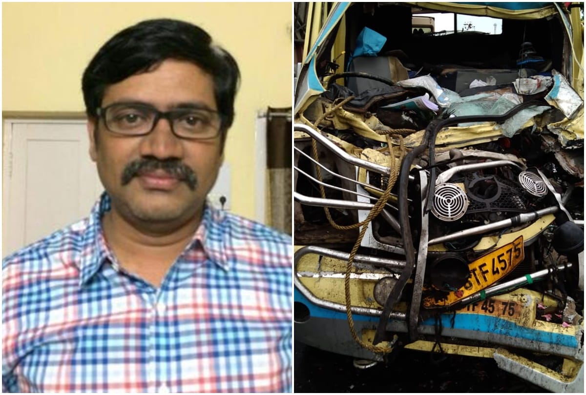 Telugu film distributor Kamalakar Reddy and his father die in road accident