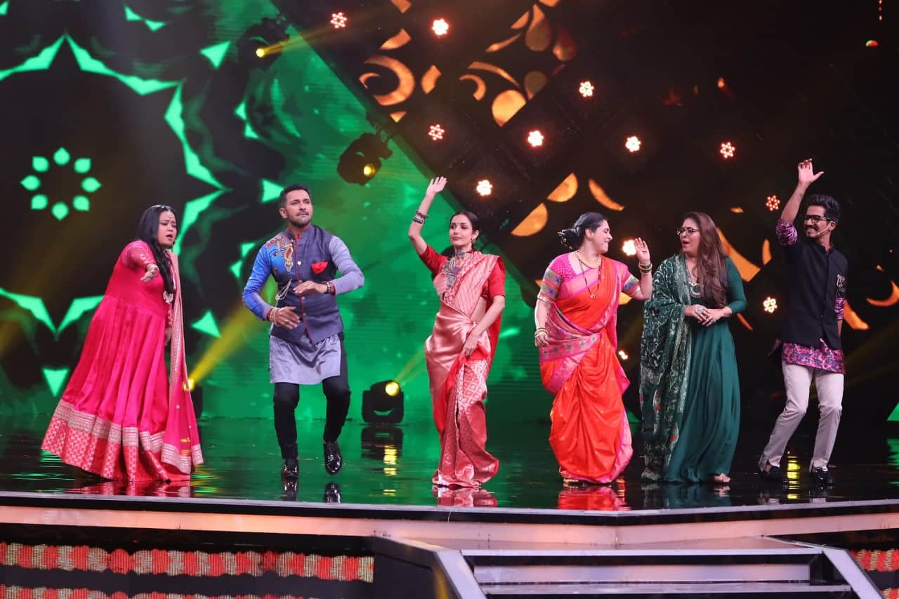 Exclusive Pictures Of Ganapati arrival on the set of Indias Best Dancer