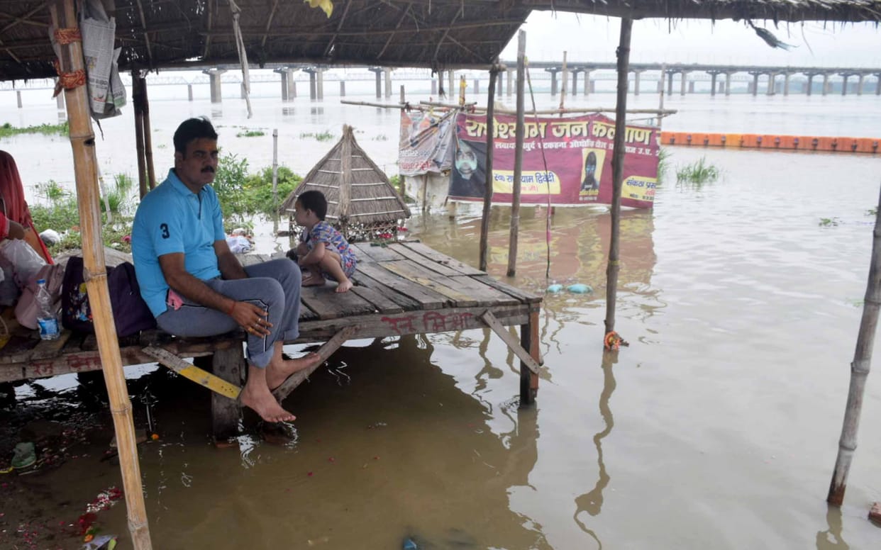 Prayagraj News: Ganga-Yamuna again on boom