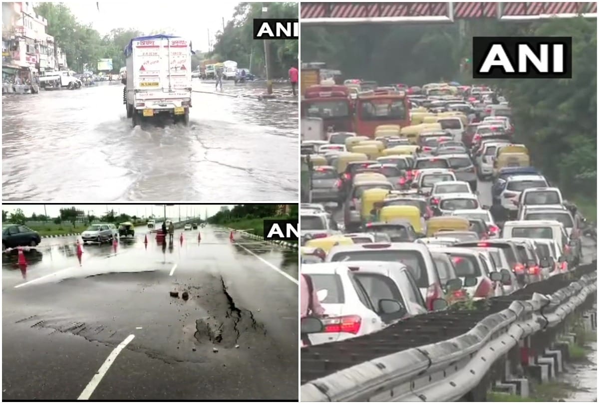 Delhi rain broke the record of 19 years