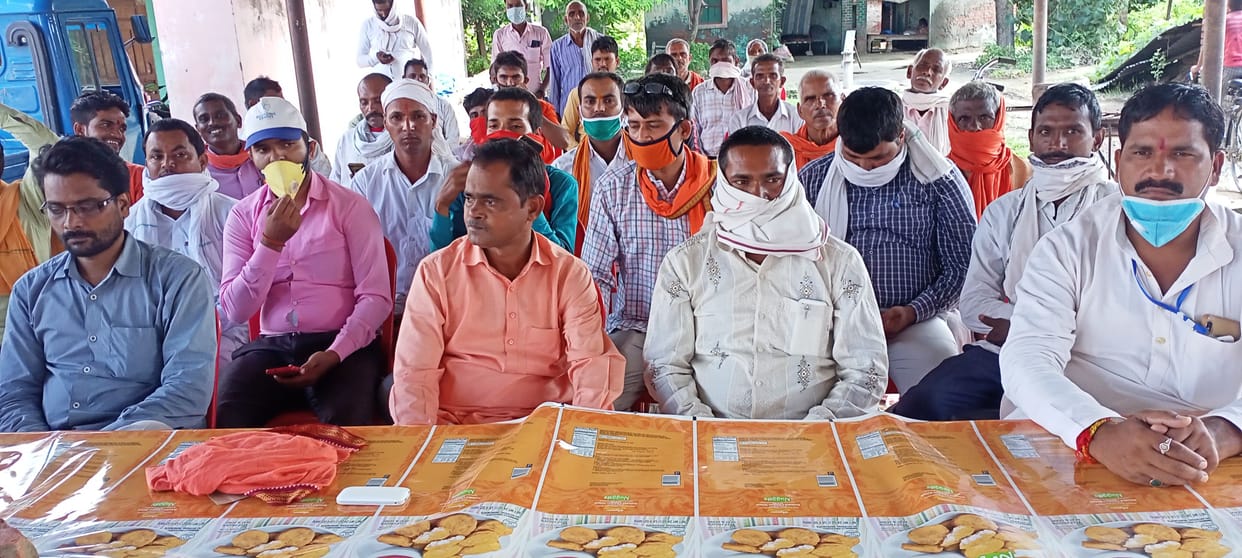 BJP dharna end