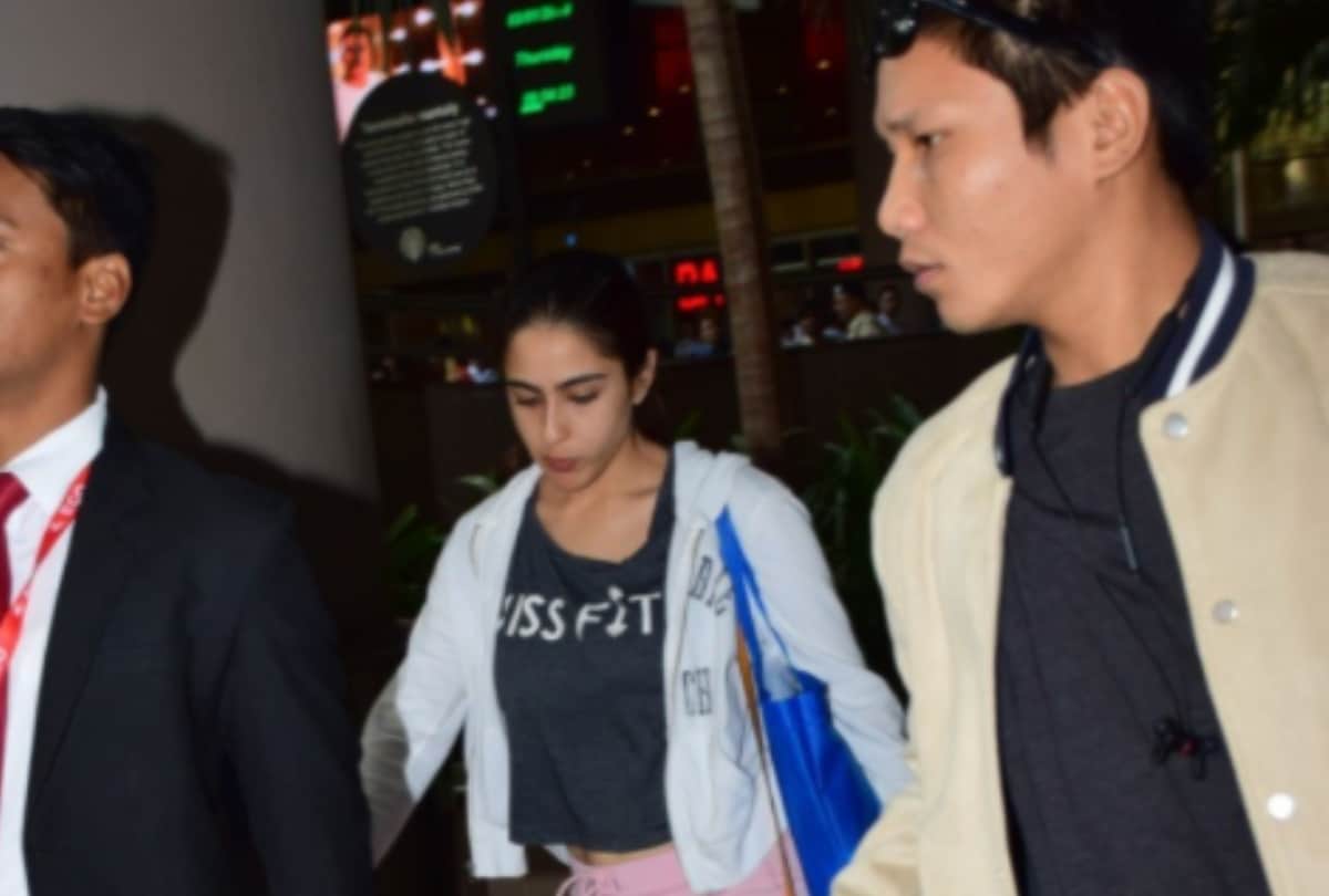 Sushant Singh Rajput News sushant and sara ali khan thailand trip samuel haokip snapped at the airport in Jan 2019