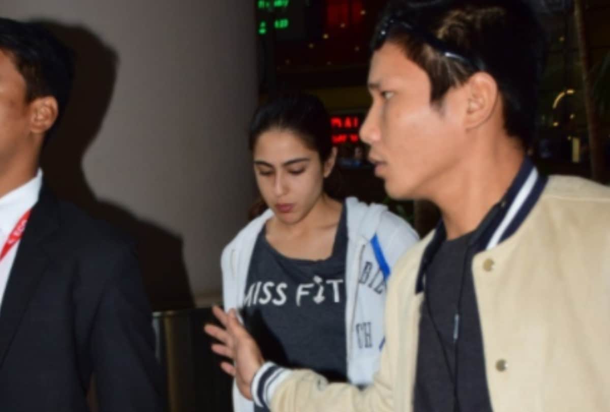 Sushant Singh Rajput News sushant and sara ali khan thailand trip samuel haokip snapped at the airport in Jan 2019