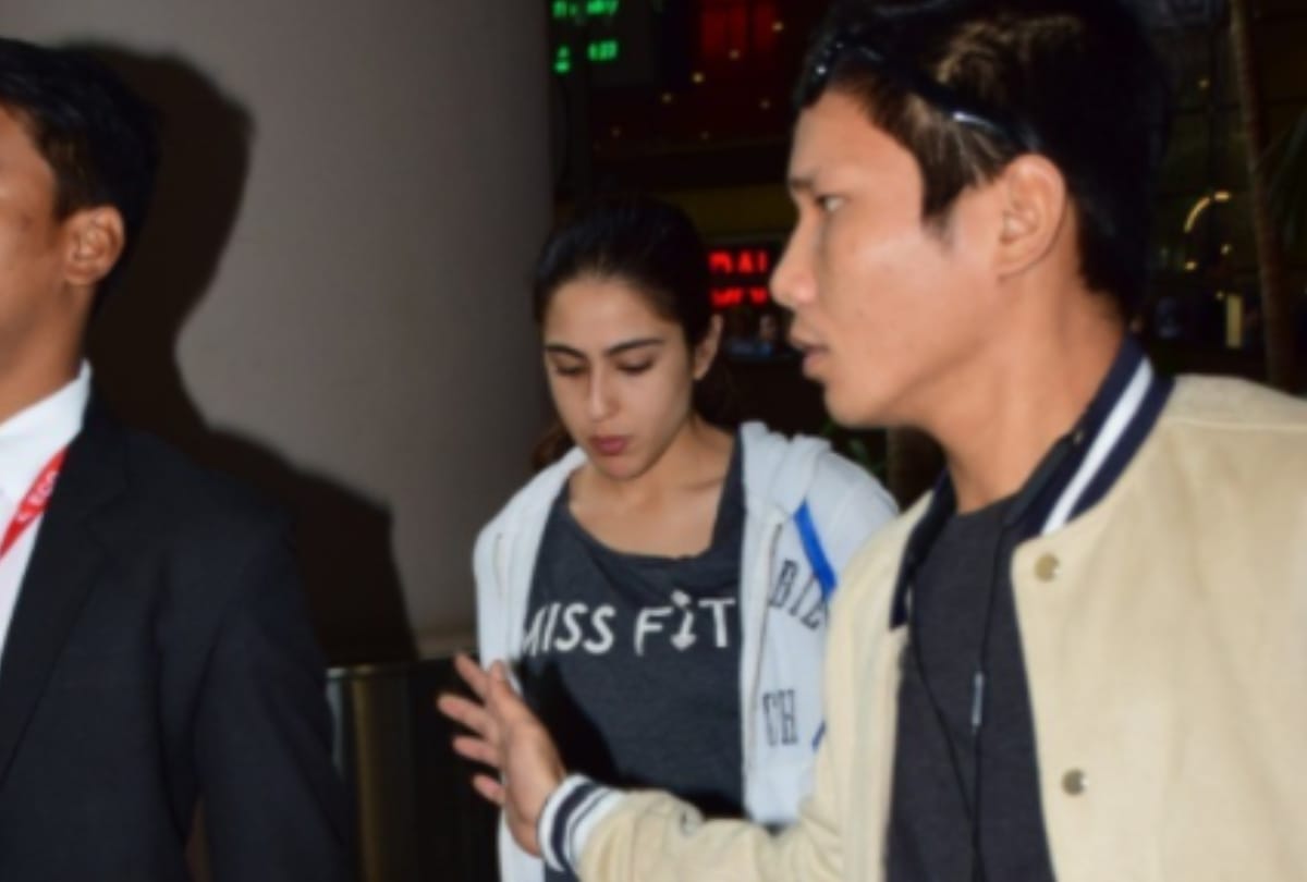 Sushant Singh Rajput News sushant and sara ali khan thailand trip samuel haokip snapped at the airport in Jan 2019