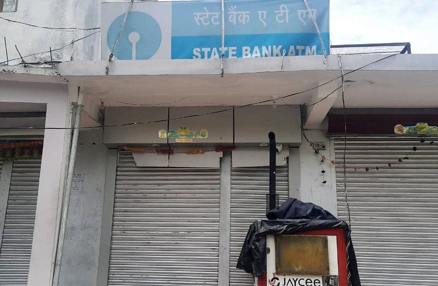 SBI ATM Closed in Berinag