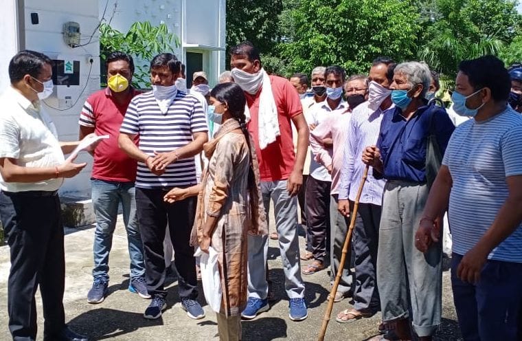 Protest Against Soil Erosion
