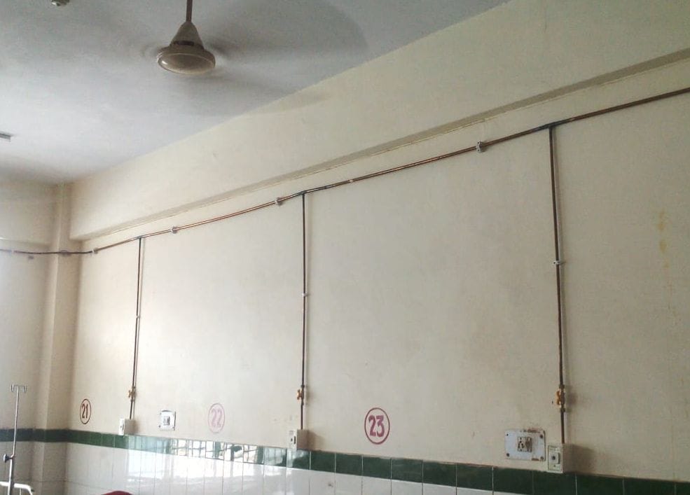 Oxygen supply will be done in all the beds of the district hospital from this month.