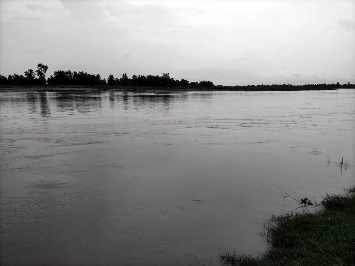 Yamuna river's water level stable