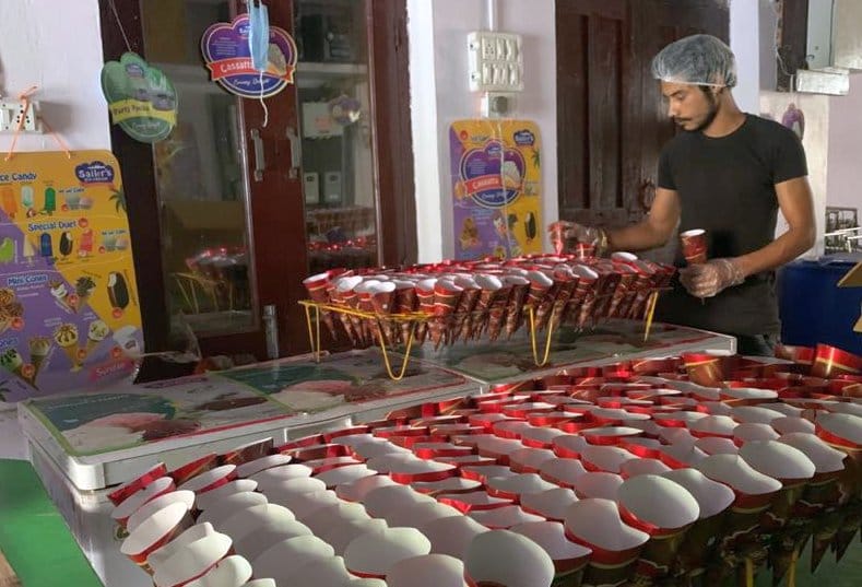 Two brothers open ice cream industry and generate employment