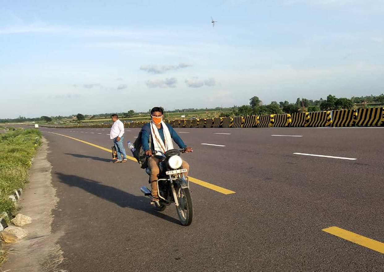 Will not be able to travel without helmet on expressway