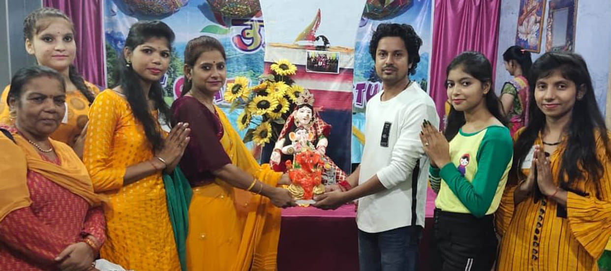 Bappa will be made by the hands of girls