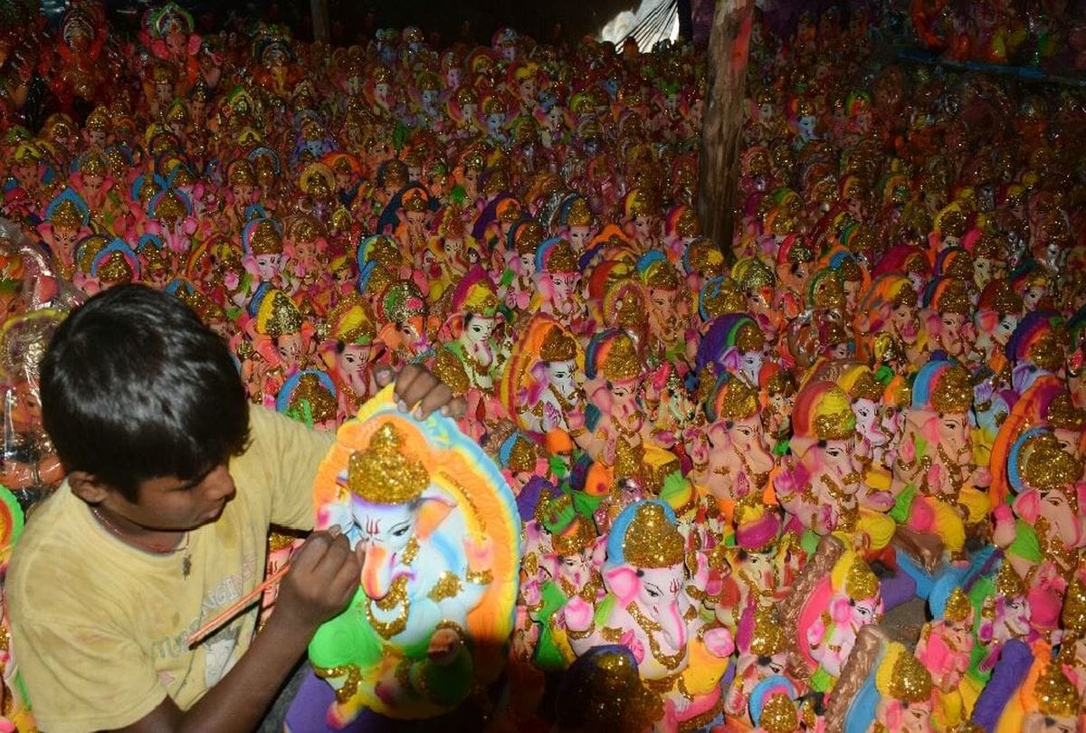 Celebration Of Ganesh Chaturthi 2020 Starts In Agra