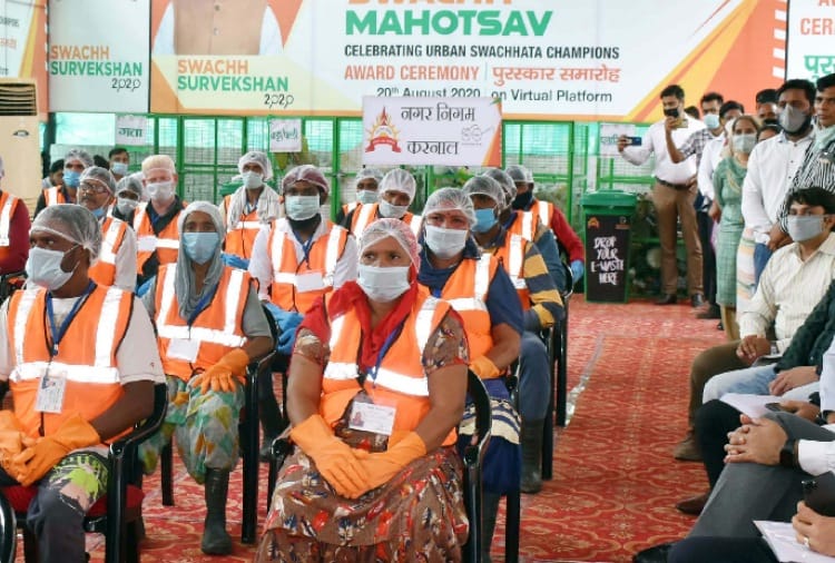 Karnal's best performance in Swachh Survekshan 2020