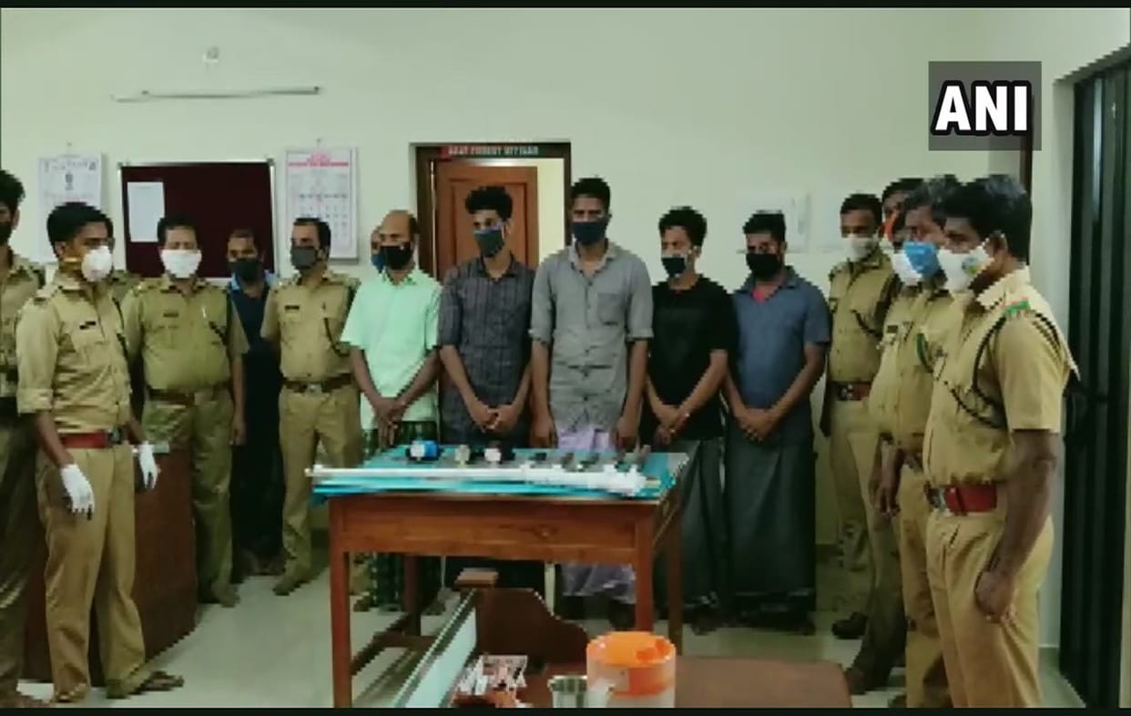 Kerala State forest department arrested 5 men on August 18 for allegedly killing a pregnant wild buffalo