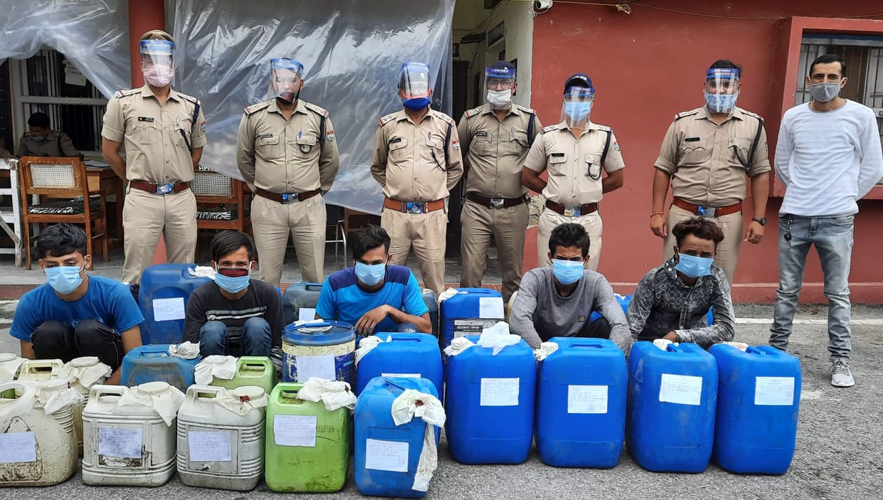 JCB, five accused of stealing diesel from Pokeland machine arrested