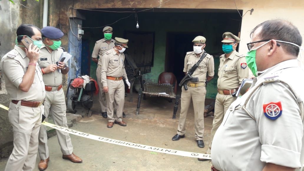 Forensic team gathered evidence in village Antwada