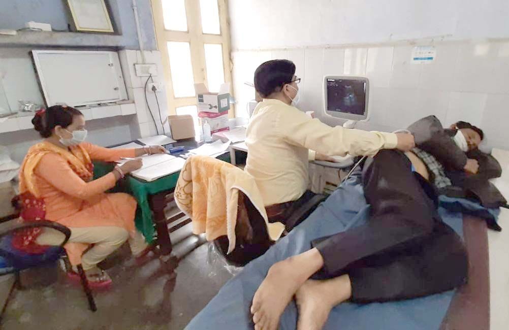 160 ultrasounds performed in four days