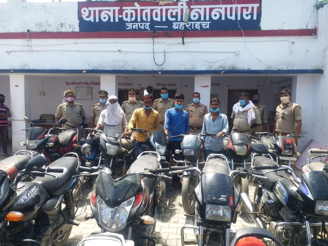 Four thieves arrested with 19 bikes