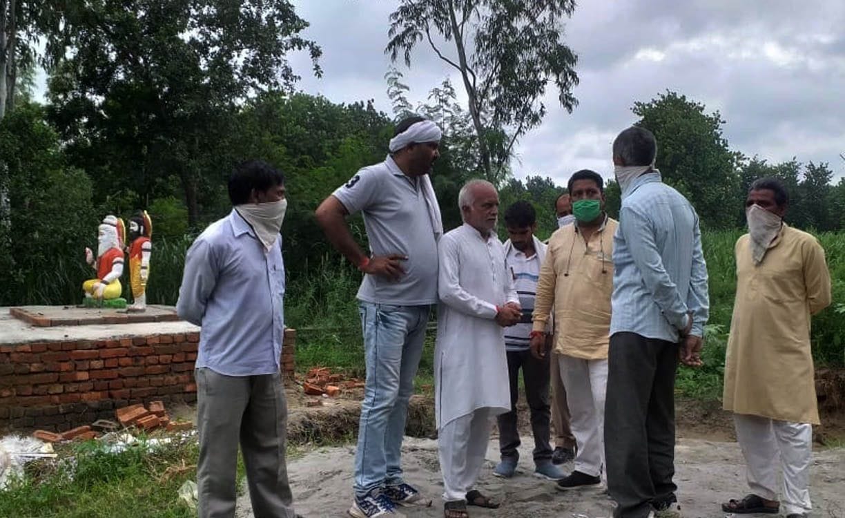 Uproar over Maharishi Kashyap's statue