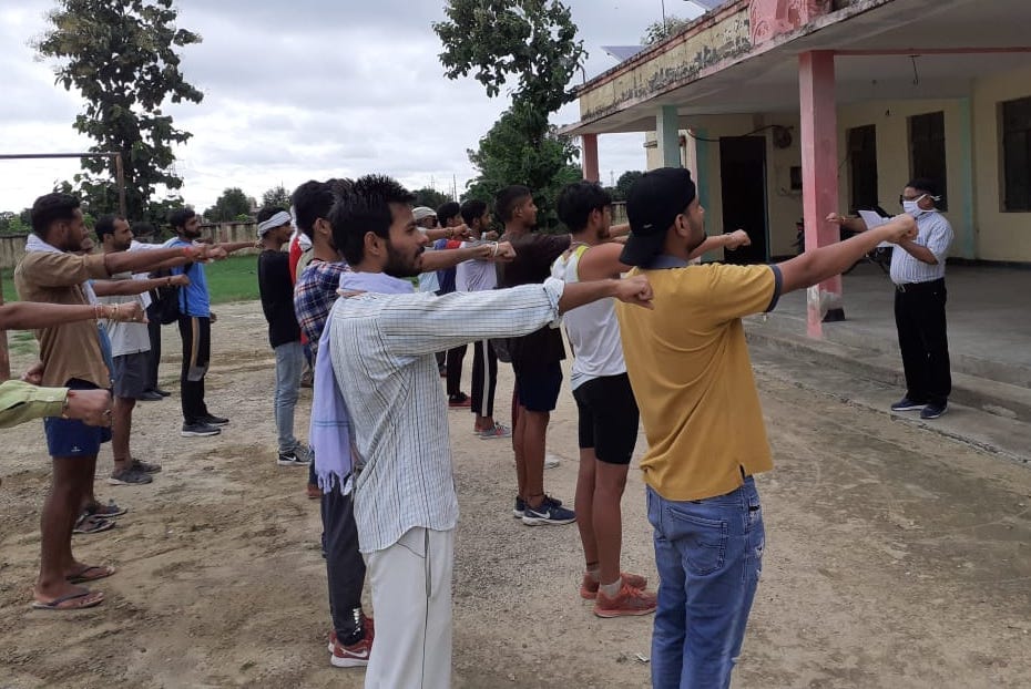 Oath of goodwill administered to youth